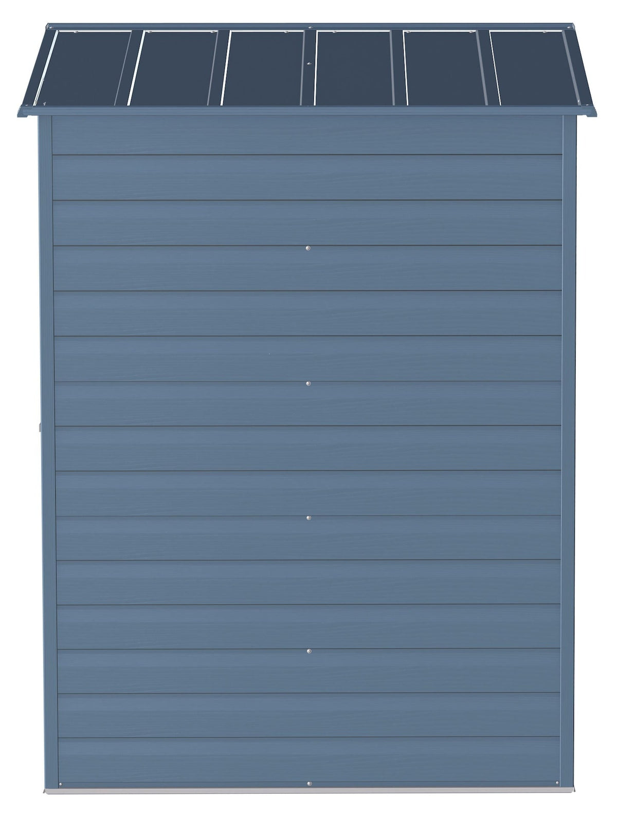 Arrow Select Galvanized Steel Storage Shed, Blue Grey, 6-ft x 5-ft