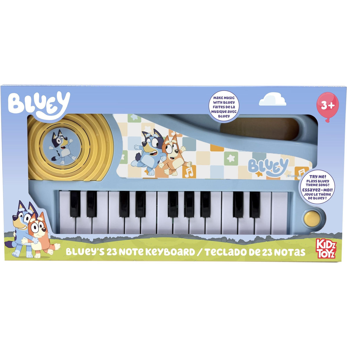 Bluey Keyboard 23 Notes, Blue