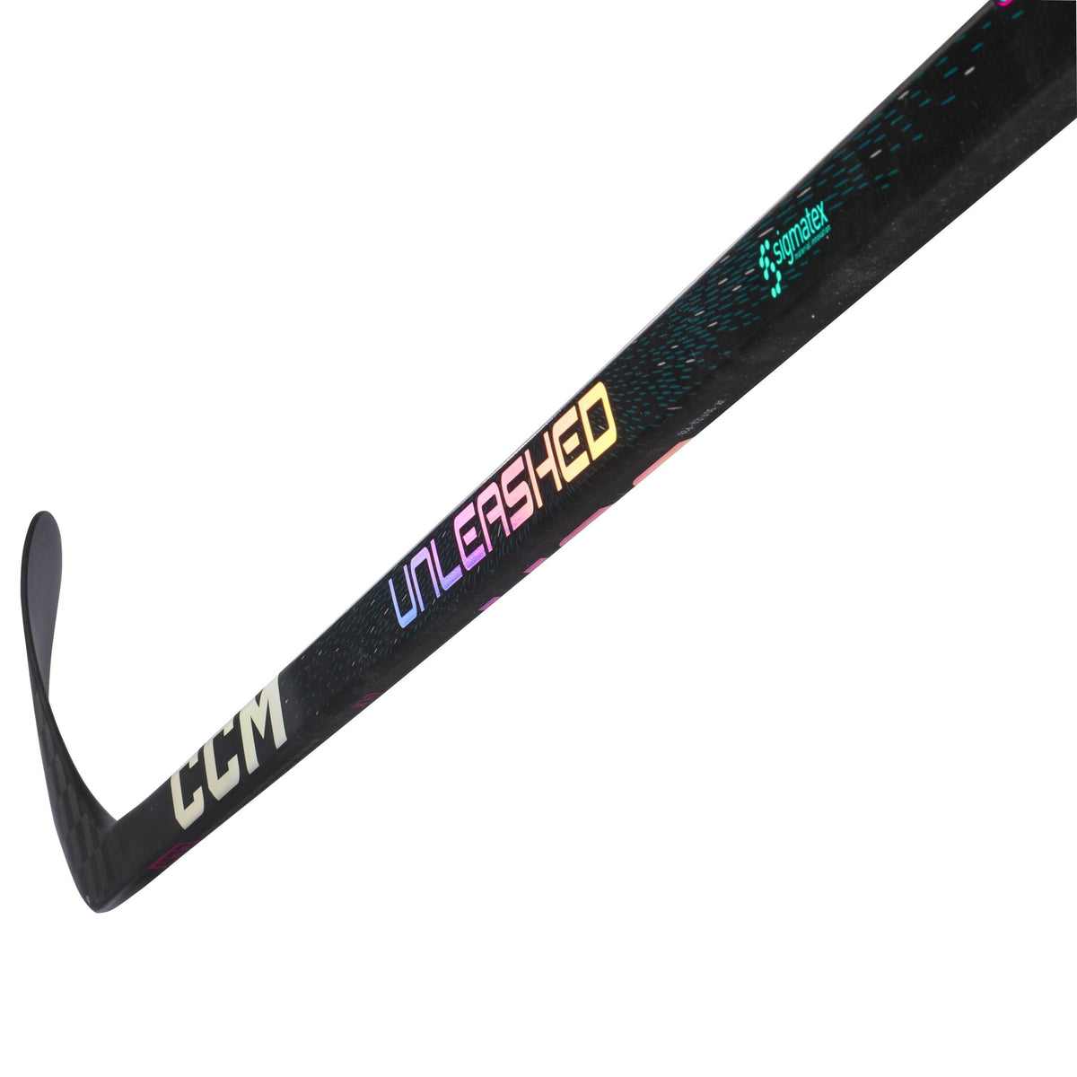 CCM Ribcor Trigger Unleashed Composite Hockey Stick, Junior, 50 Flex