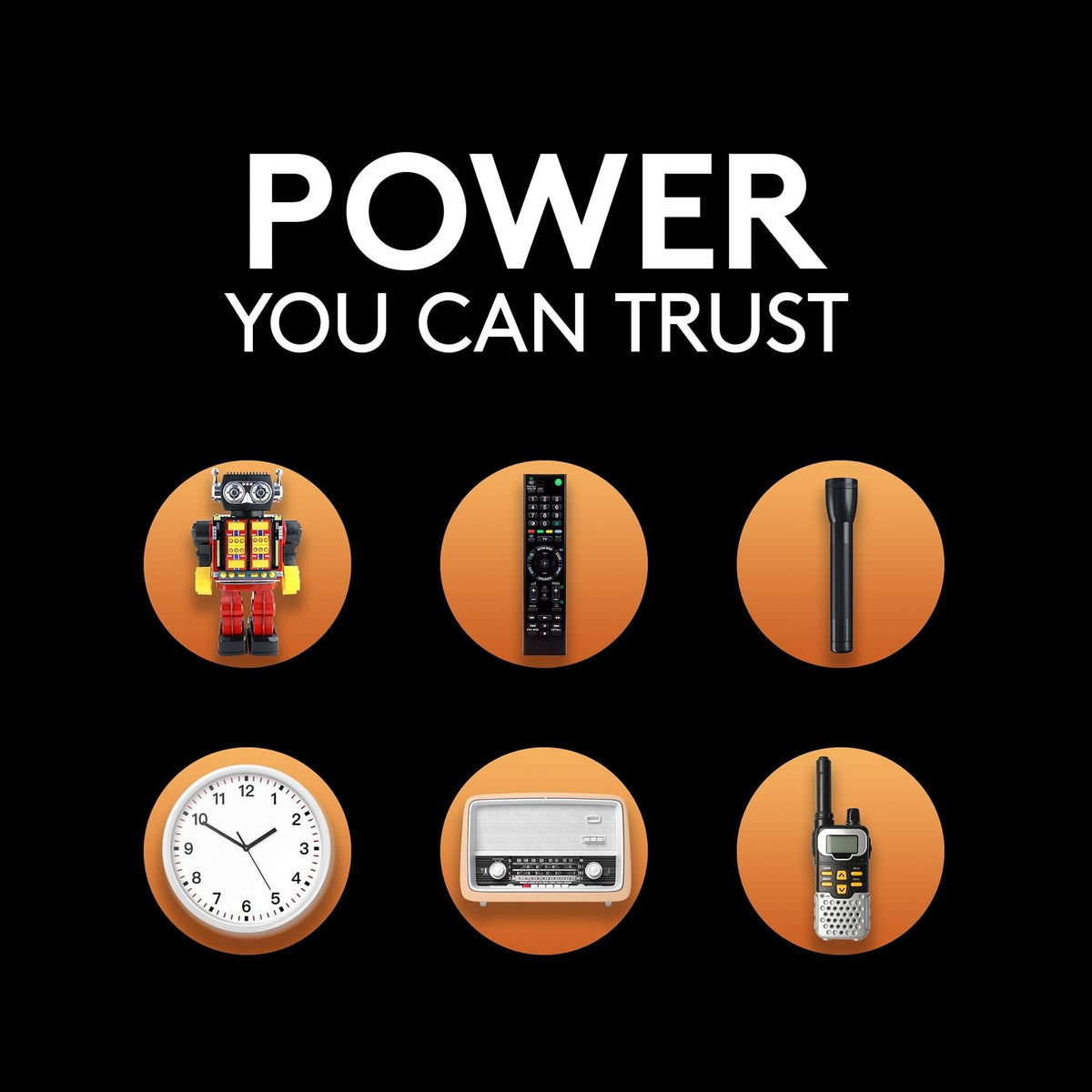 Duracell Coppertop D Alkaline Batteries, All Purpose, 8-pk