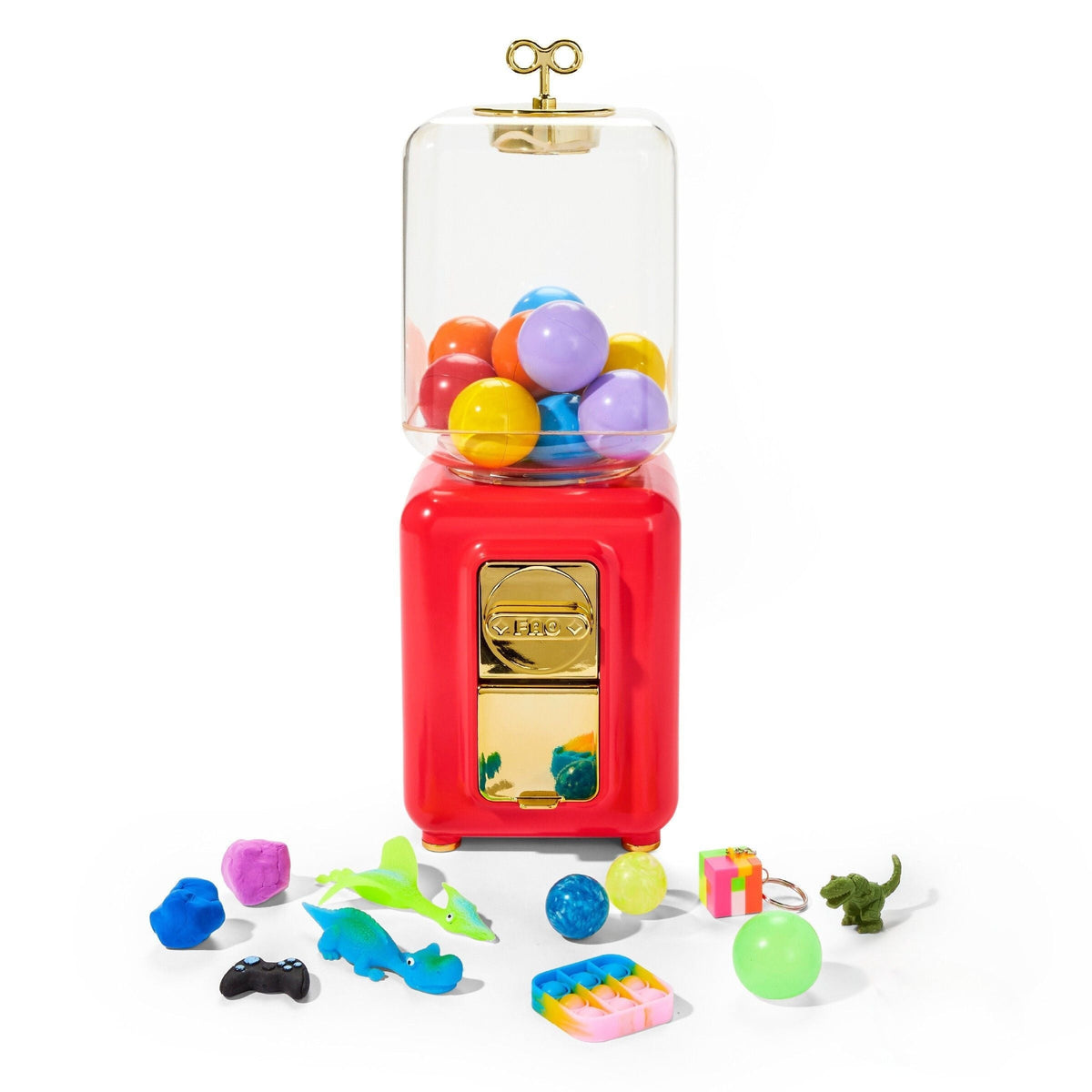 FAO Schwartz Throwback Toys Vending Machine, Red