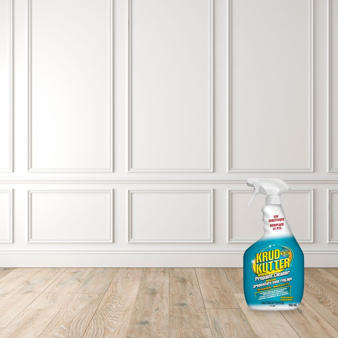 Krud Kutter Prepaint Cleaner, No-Rinse TSP Substitute, Cleans & Deglosses Surfaces 946-mL