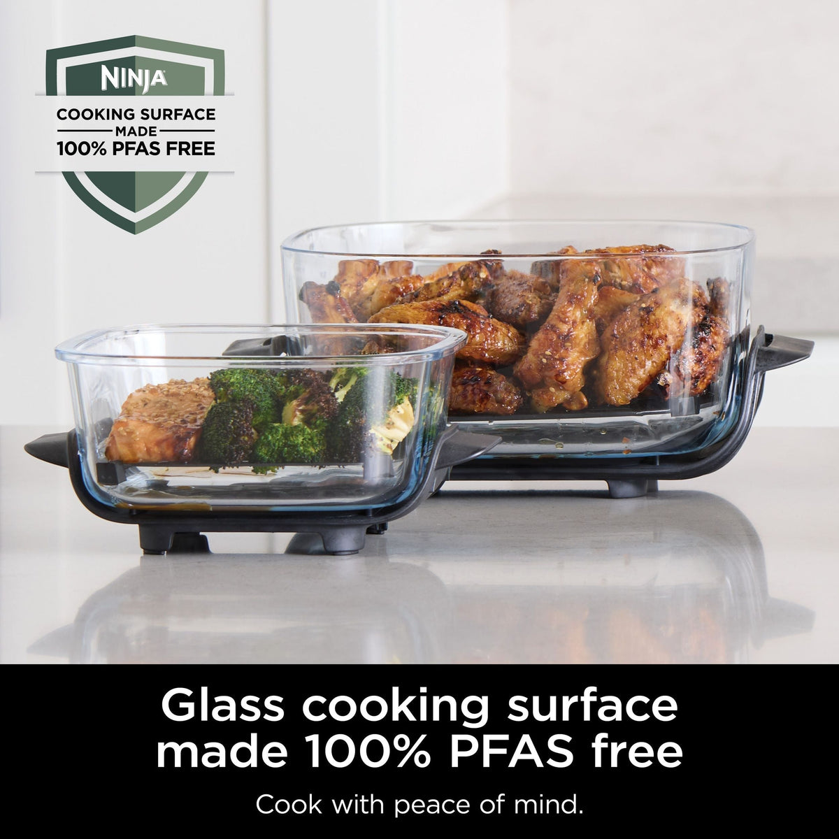Ninja Crispi 6-Cup Air Fryer with Borosilicate Glassware