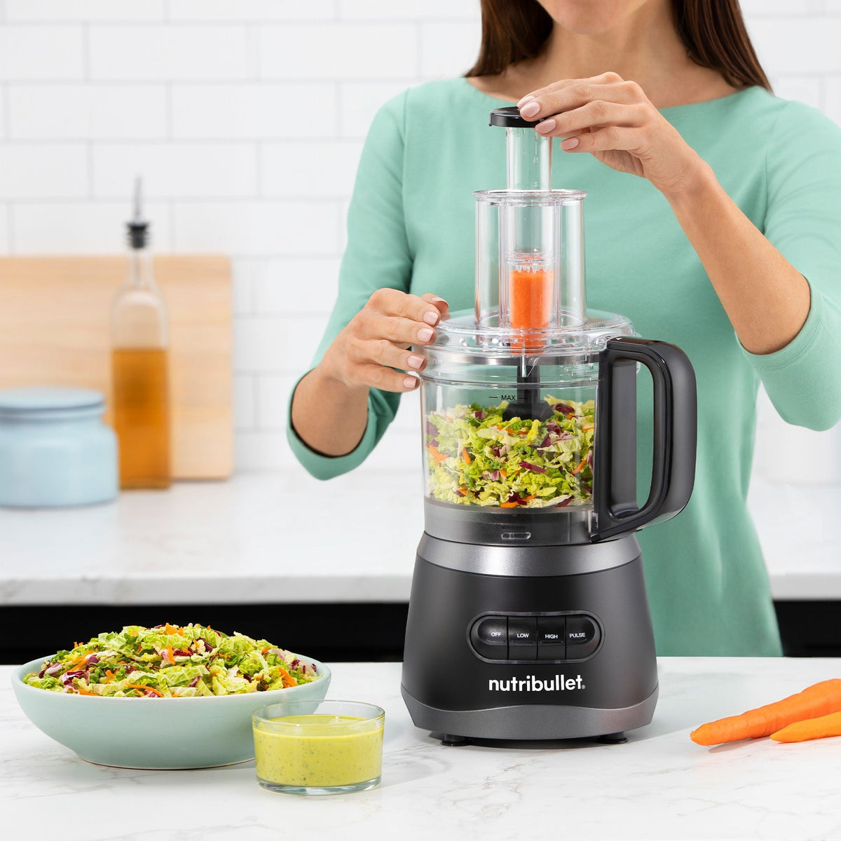 nutribullet Full-Sized Meal Prep Food Processor with Accessories, 7-Cup