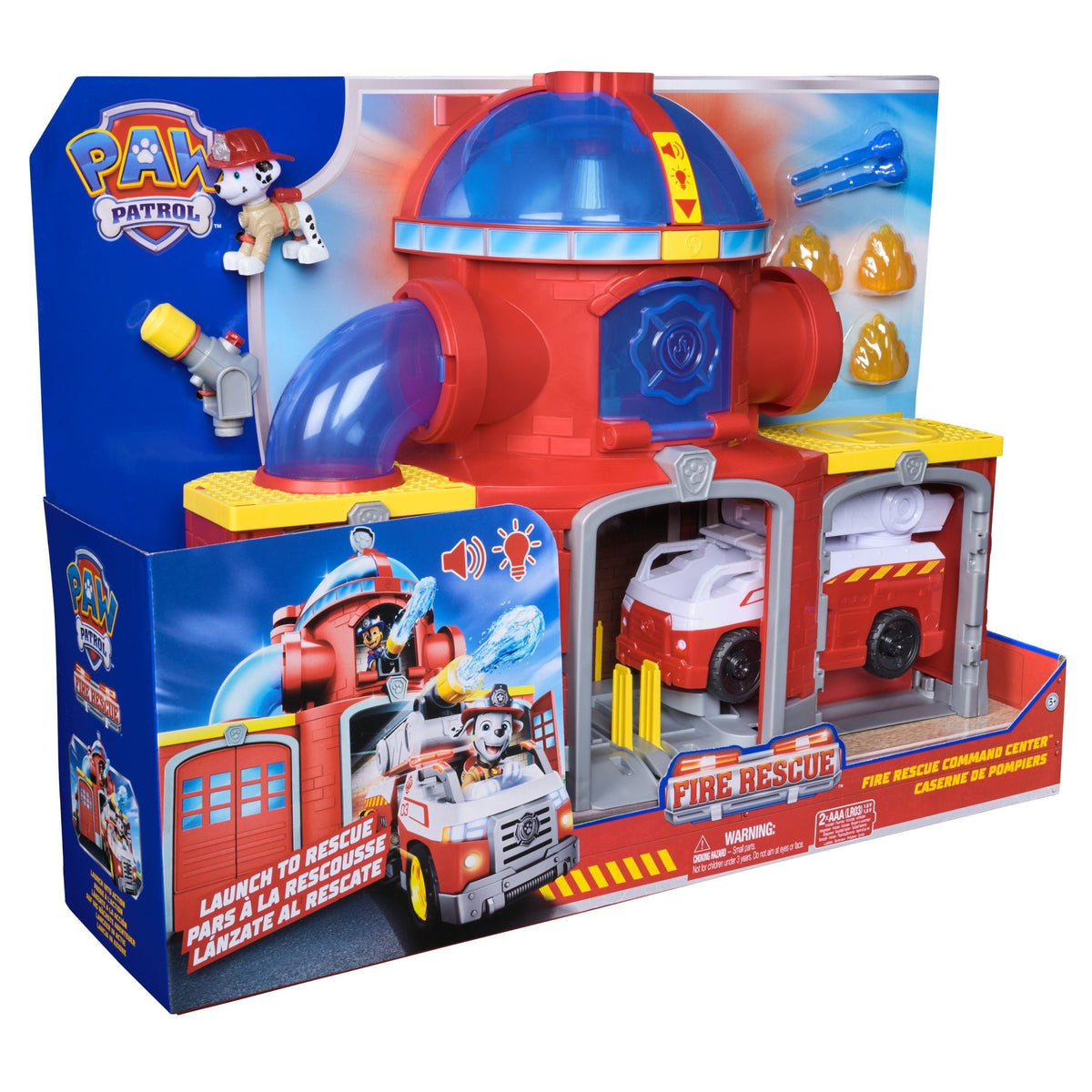 PAW Patrol Fire Rescue Command Center, Ages 3+