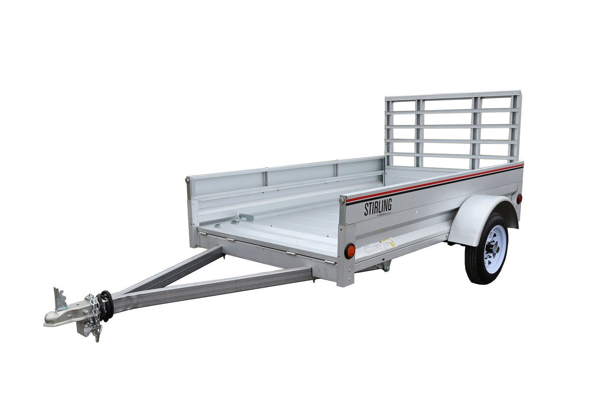 Stirling Galvalume Plus Box Trailer, 4-ft x 7-ft