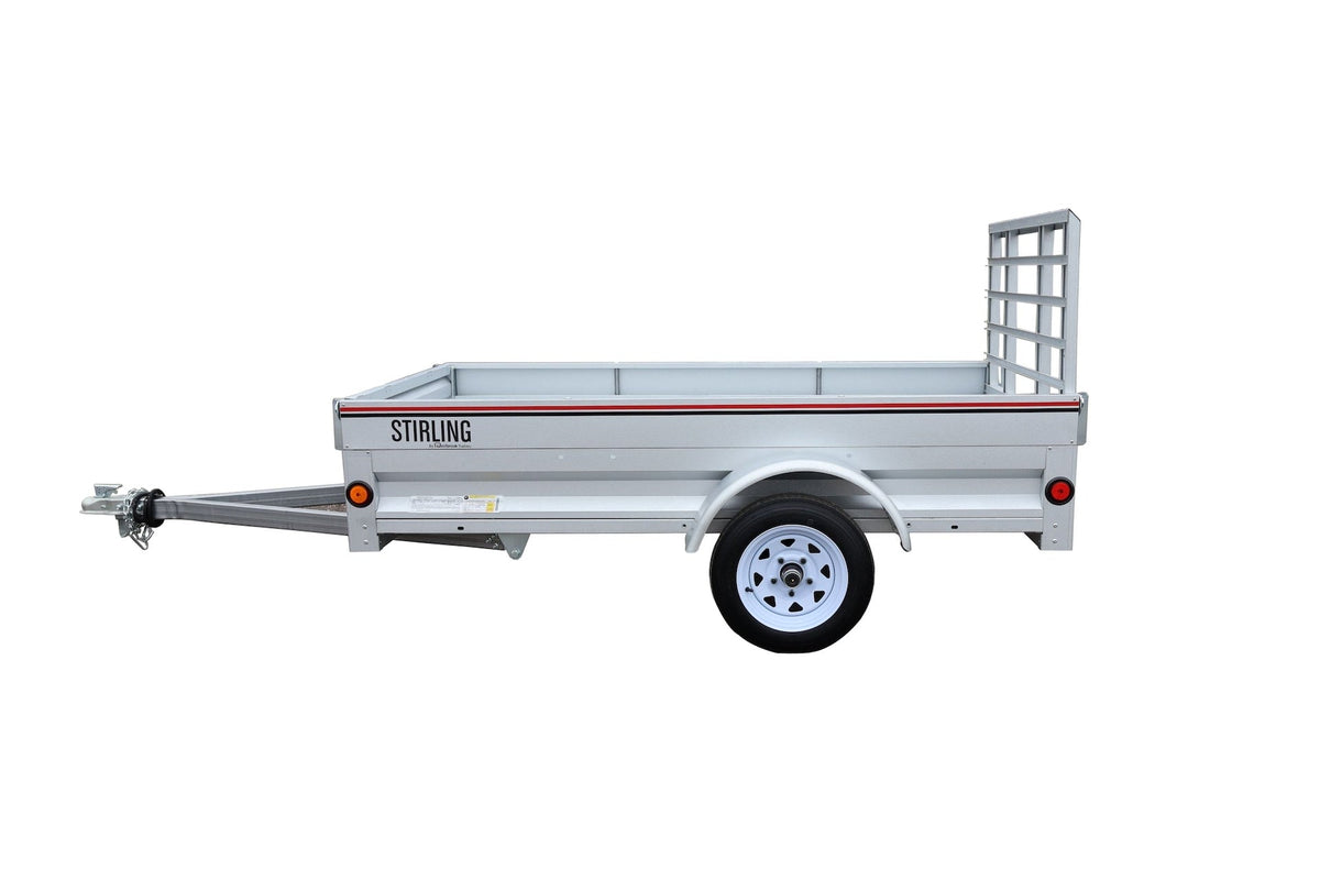 Stirling Galvalume Plus Box Trailer, 4-ft x 7-ft