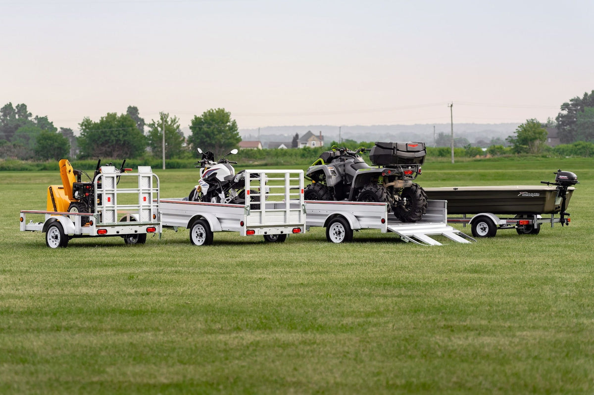 Stirling Galvalume Plus Box Trailer, 4-ft x 7-ft