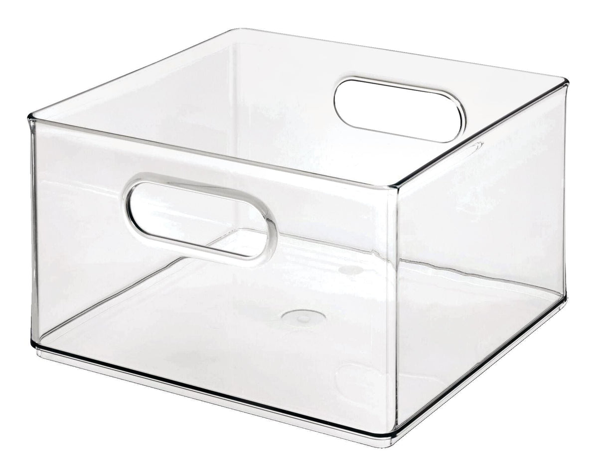 The Home Edit by iDESIGN Clear Stackable Organizing Storage Bin, 8.2-L