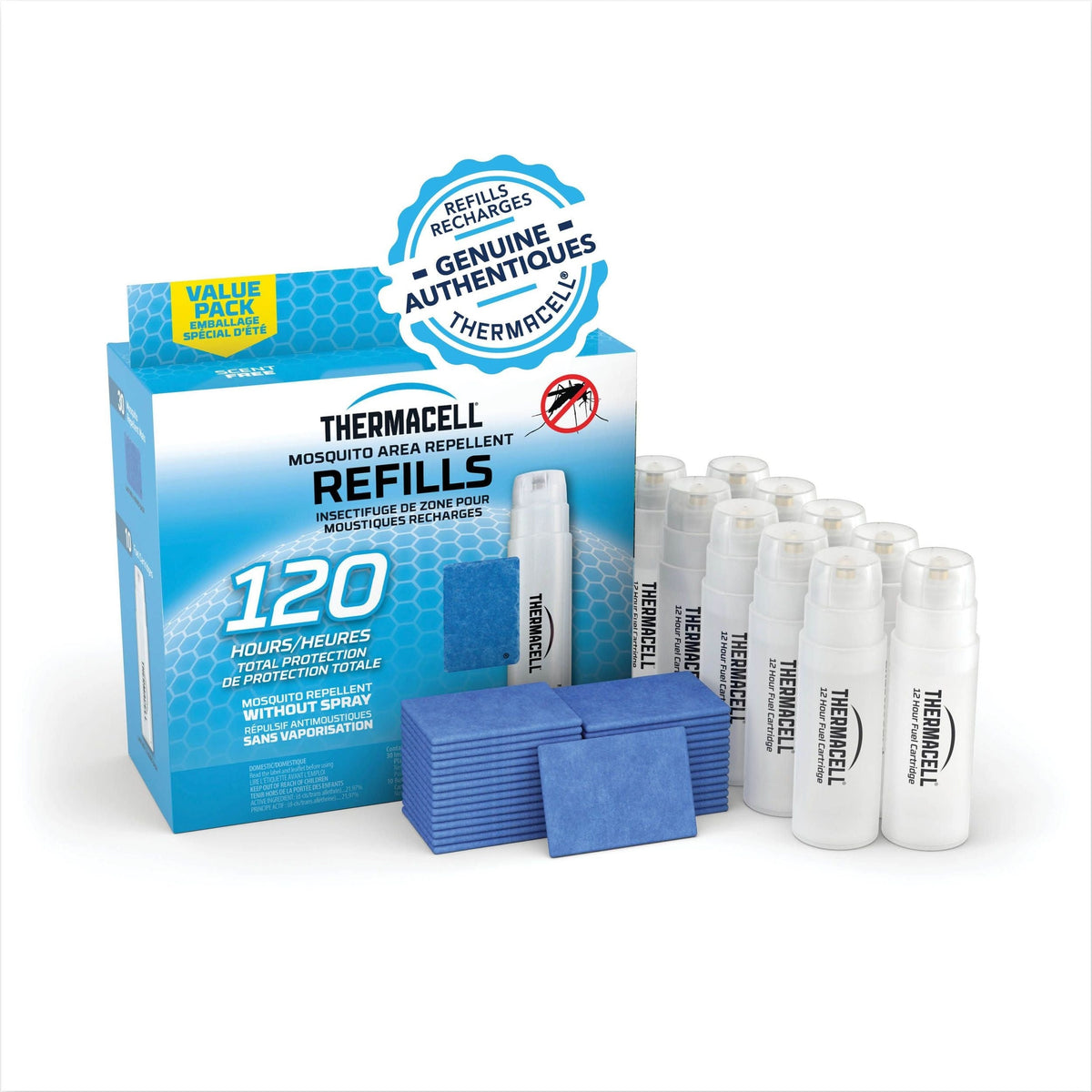 Thermacell Fuel-ZoneGuard Fuel Powered Mosquito Repellent 120-Hr Refill Pack