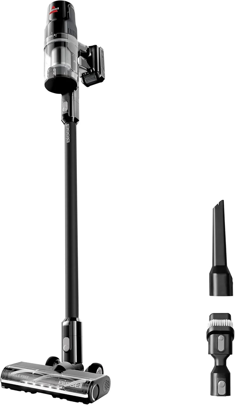 Ultra-lightweight stick-type vacuum cleaner - Bagless portable vacuum cleaner (with gap cleaning tools) - Black K2