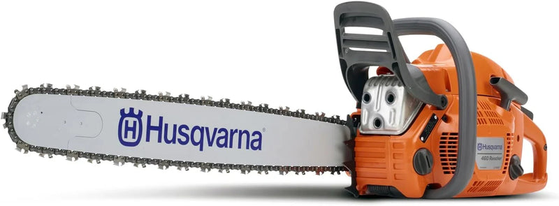 460 Rancher Gas Powered Chainsaw, 60.3-cc 3.6-HP, 2-Cycle X-Torq Engine, 24 Inch Chainsaw with Automatic Adjustable Oil Pump, For Wood Cutting, Tree Trimming and Land Clearing E6
