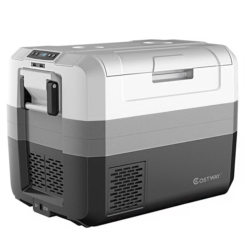 Costway 58 Quart Portable Electric Car Cooler Refrigerator Compressor Freezer for RVs Camping C5