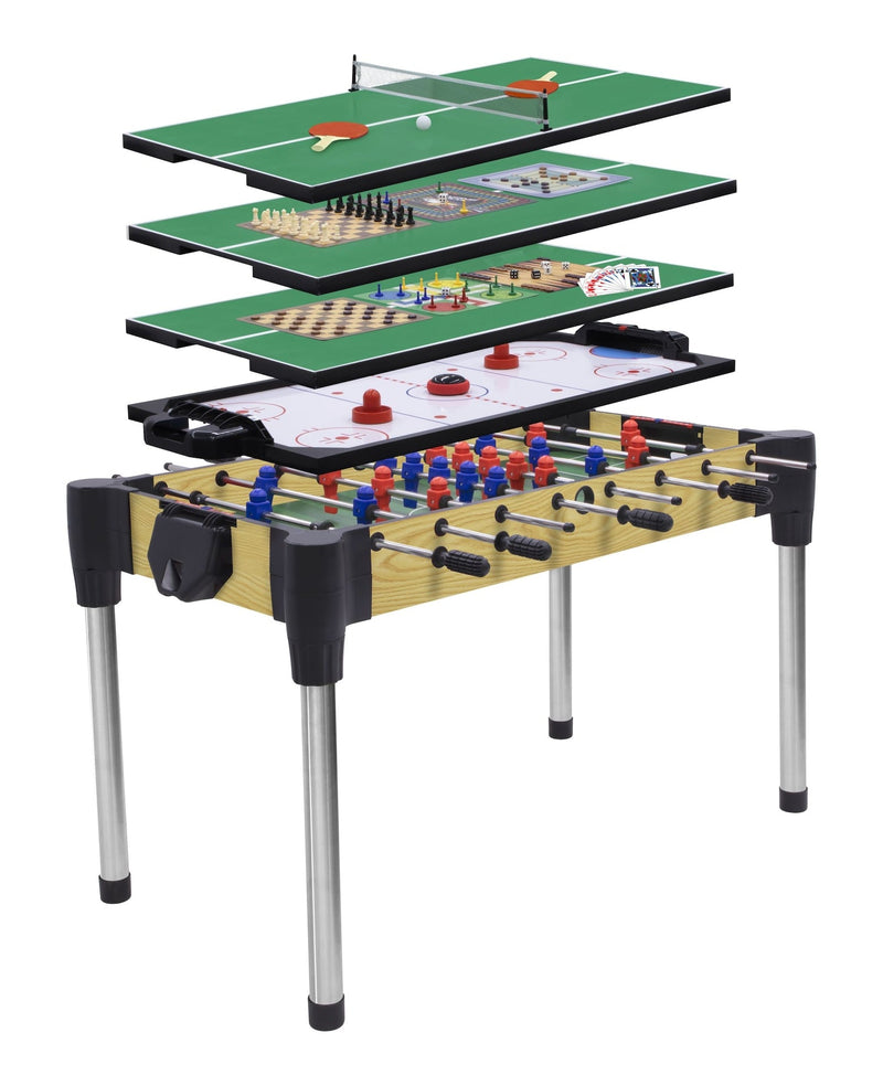 10-in-1 Space-Saving Battery-Powered Games Set/Table, 48-in T7