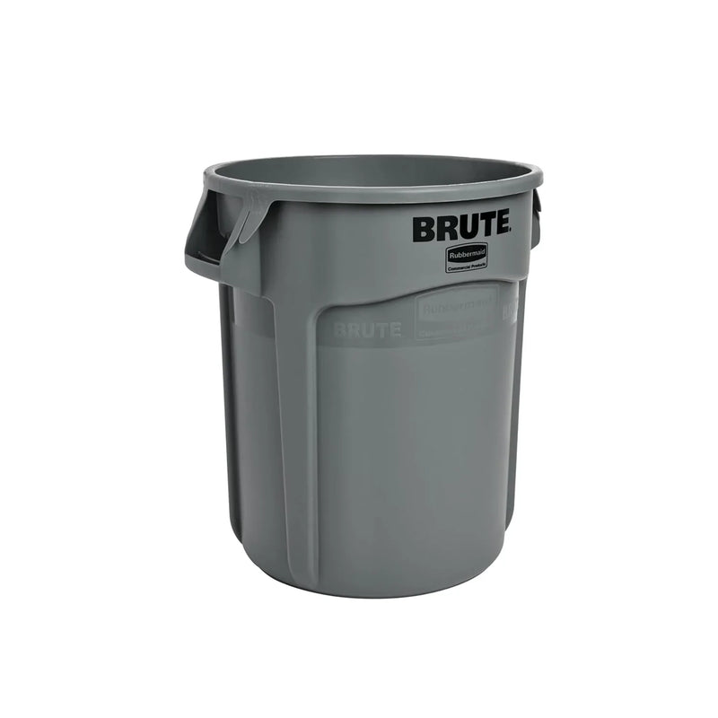 Heavy-duty round trash can / dumpster, 20-gallon capacity, white, suitable for outdoor garbage containers in places such as garden workers / construction workers / restaurants / backyards / offices / storage areas, 6 pieces per set. N1