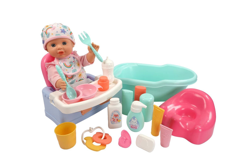 14" Baby Doll Deluxe Set I9