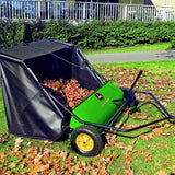 John Deere 42′′ Tow-Behind Lawn Sweeper, 24 cu. ft. Capacity, Adjustable Brushes