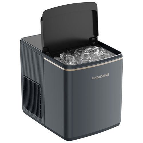 Frigidaire 26 lb Countertop Bullet Ice Maker with Touch Controls – Grey C8
