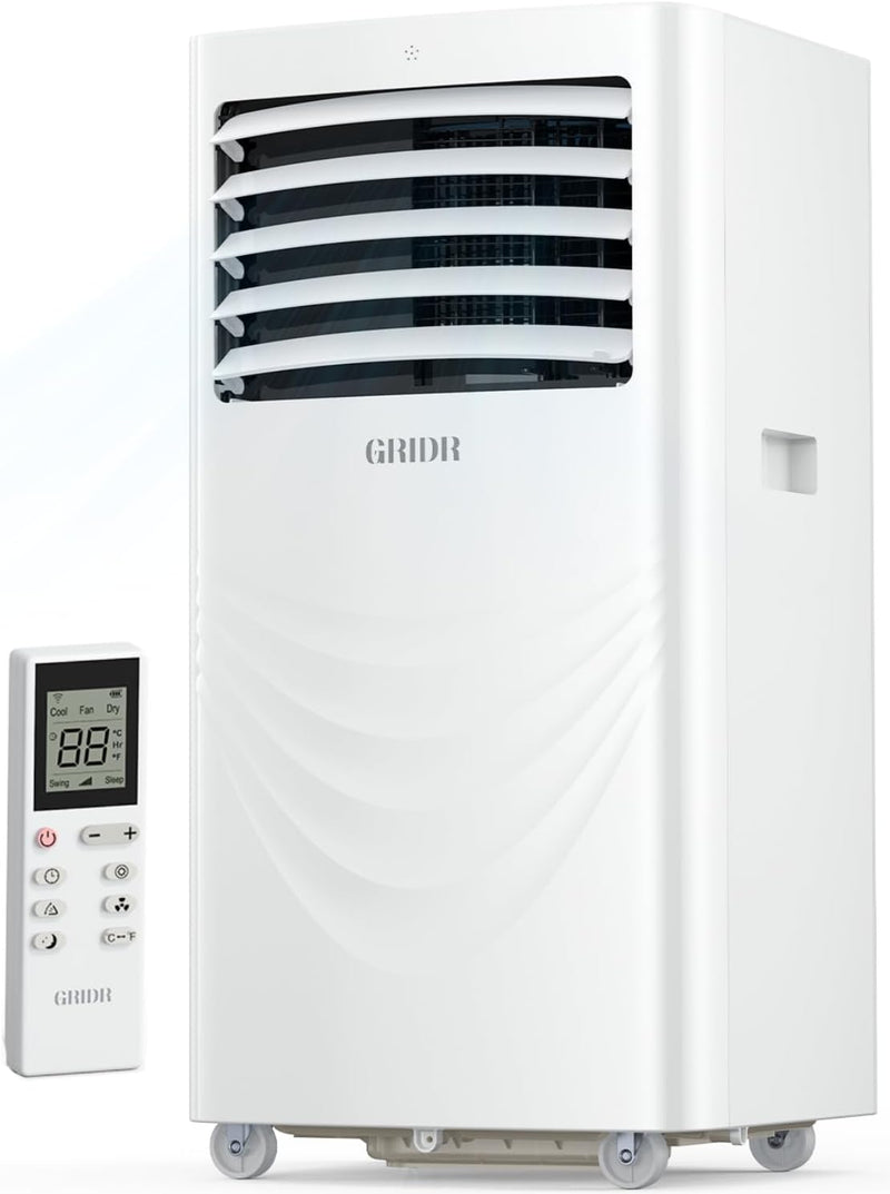 12000 BTU Portable Air Conditioners, AC Unit for Bedroom with 4 Modes Cooling/Dehumidifier/Fan & Sleep, Up to 400 Sq.Ft, 45db Quiet, 24H Timer & Remote, Standing Air Conditioner for Rooms Office Home E0