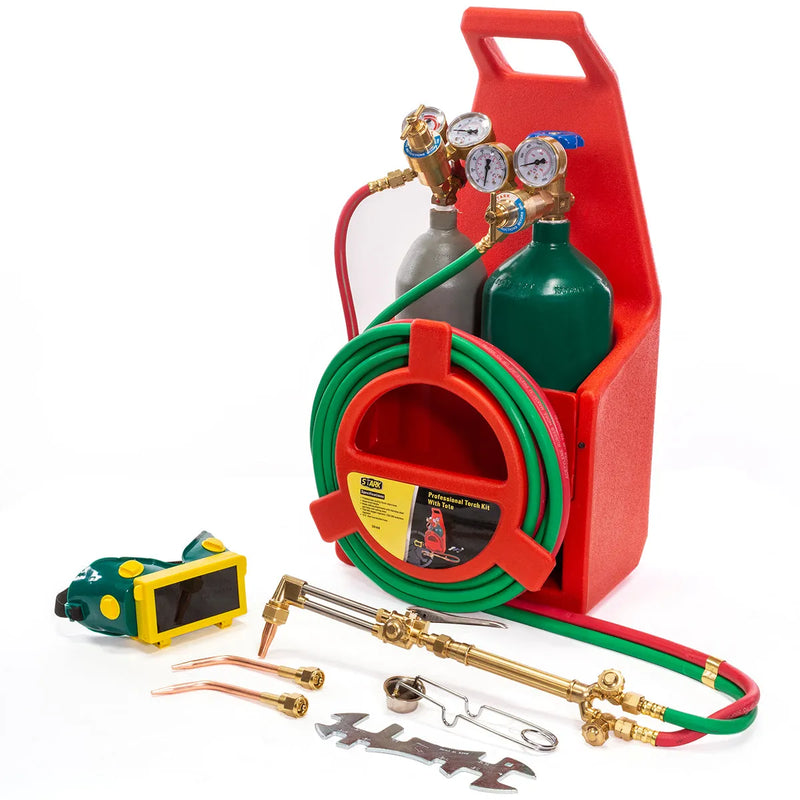 Welding & Cutting Torch Oxygen Acetylene Regulator Set T5