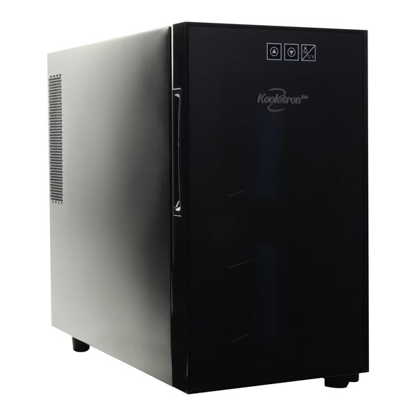 Koolatron 8 Bottle Wine Cooler Thermoelectric Freestanding Wine Fridge Q4