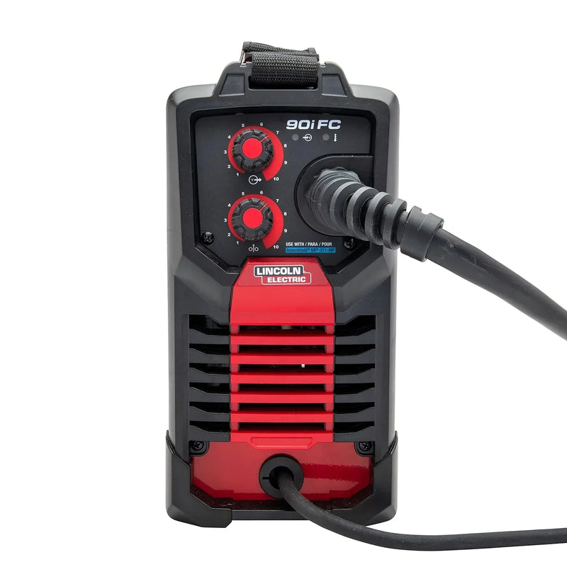 90i FC Flux Core Wire Feed Weld-PAK Welder, 120V Welding Machine, Portable w/Shoulder Strap, Protective Metal Case, Best for Small Jobs, K5255-1 E6