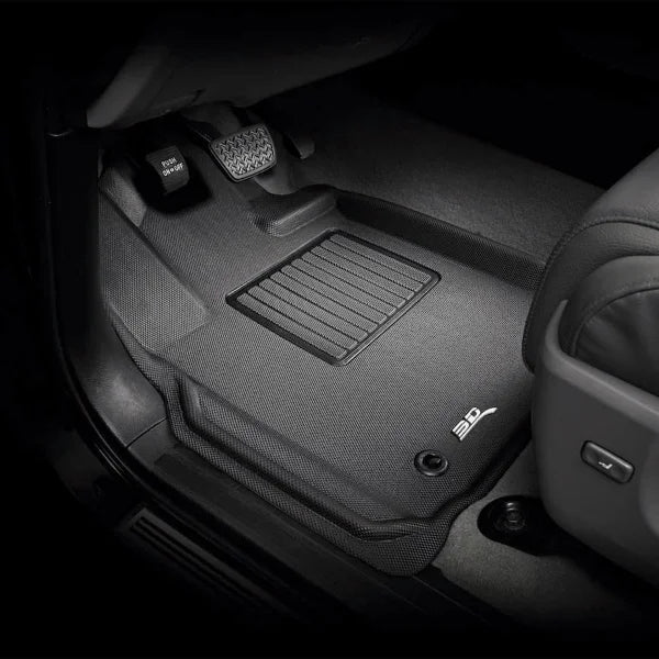 3D MAXpider Mat Custom-fit All-weather Car Mats; Row 1 and 2 Only T4