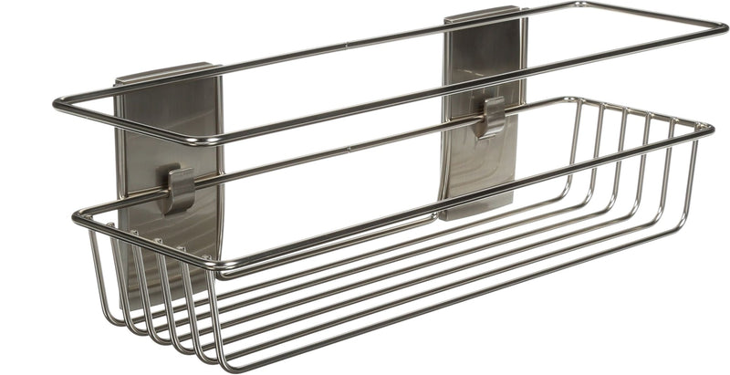 3M Command Bath Shower Caddy, Satin Nickel C9