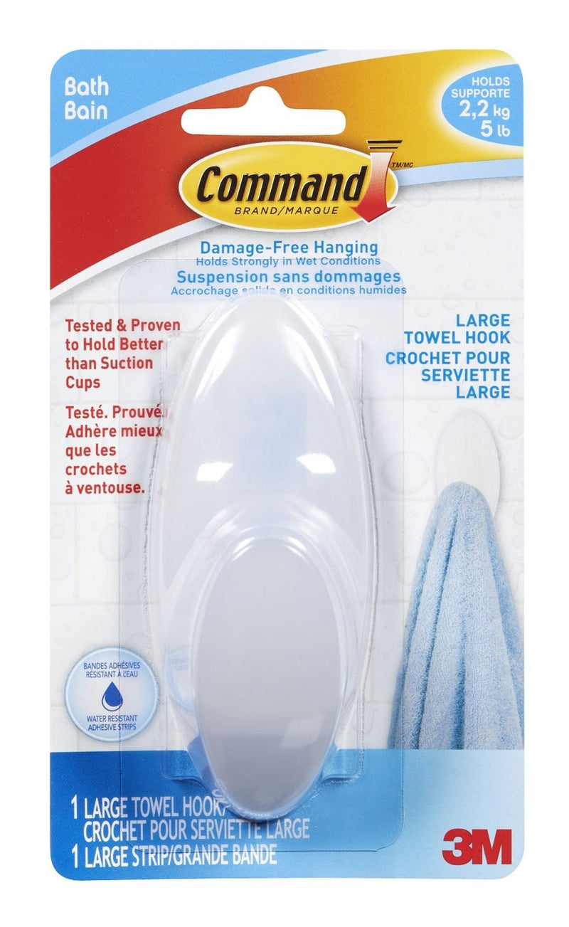 3M Command Large Bathroom Hook O6