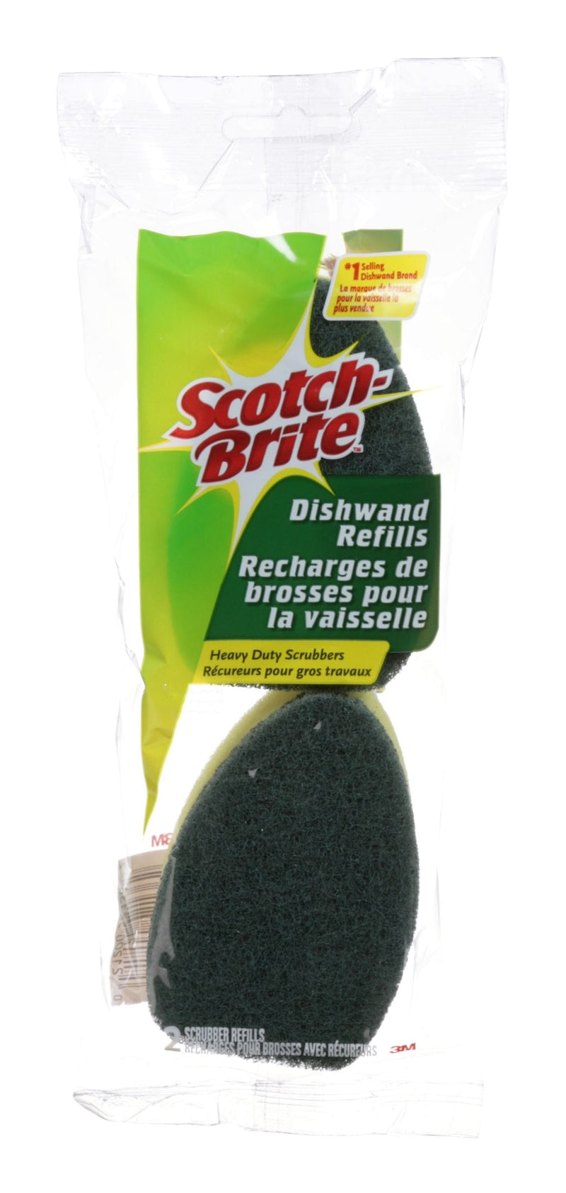 3M Scotch-Brite Heavy-Duty Teardrop Dishwand Refill S8