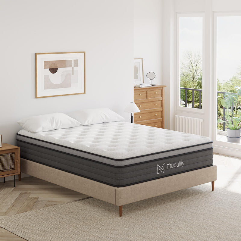 10 Inch Hybrid Mattress in a Box with Gel Memory Foam V2