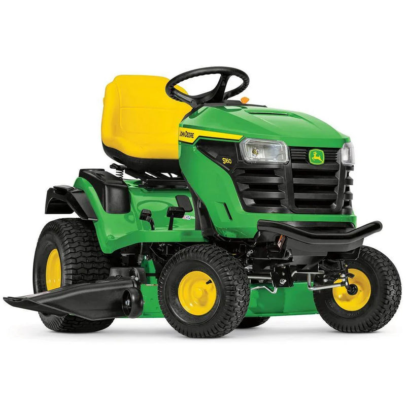 John Deere S160 48 in. 24 HP V-Twin ELS Gas Hydrostatic Riding Lawn Tractor BG21211 A8