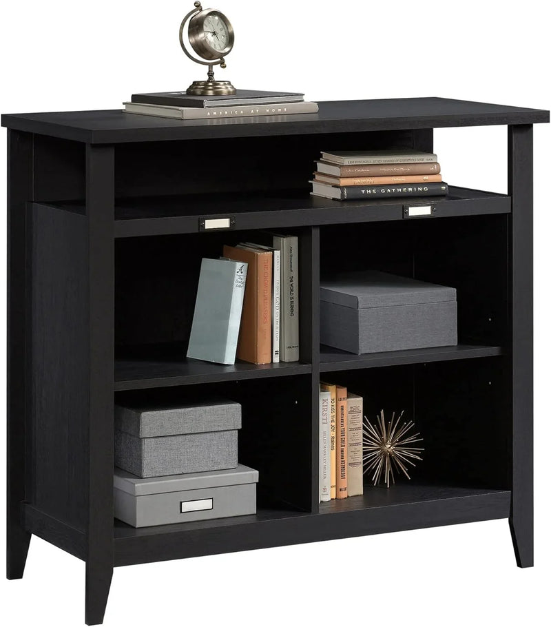 36-inch high 4-section bookshelf, Raven oak color C3