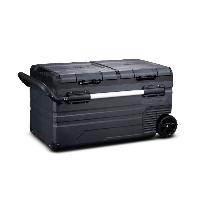 Newair 80 Qt. Portable 12v Electric Cooler with LG Compressor with Fridge and Freezer - NPR080GA00 W0