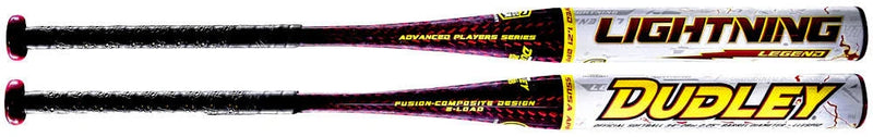 Dudley Lightning Legend LLESP12 34/27 Slowpitch Softball Bat, Fusion Composite, 12锟芥-锟斤拷 Barrel, End-Loaded, SSUSA Approved V3