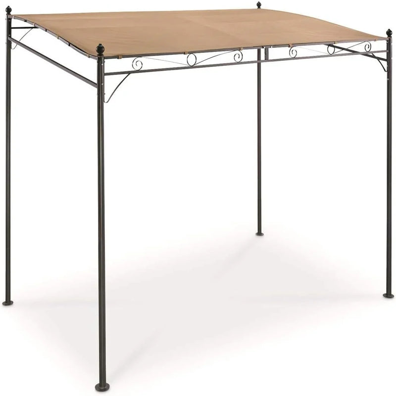 Small pergola 5 feet x 8 feet sunshade tent instant shelter outdoor awning suitable for patios, backyards, gardens, barbecue areas, and sunbathing. X1