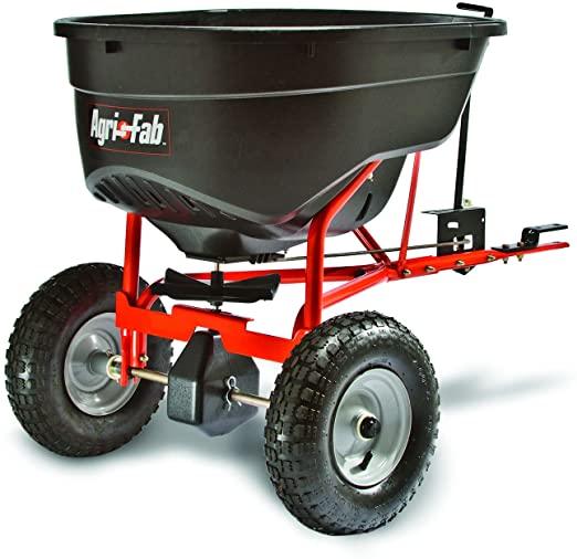 130-Pound Tow Behind Broadcast Spreader V6