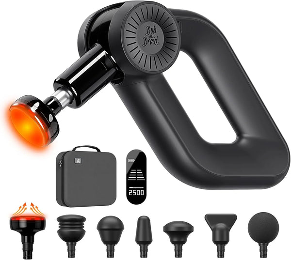 Professional massage gun - deep tissue impact massage, 16mm amplitude, suitable for professional muscle massager for athletes, can relieve pain, quiet electric back massager, as a gift for him D1