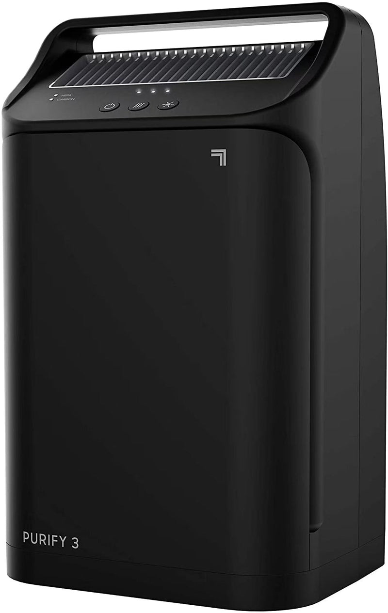Sharper Image True HEPA Air Purifier, Covers up to 125 Sq. feet 3 Speed Settings, Black P0