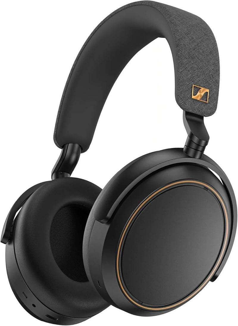Consumer-grade audio power 4 wireless headphones - Support Bluetooth connection, equipped with adaptive noise cancellation function, clear calls, up to 60 hours of battery life, and customizable sound effects. White model. W6
