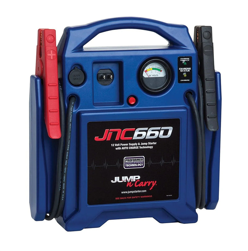 Clore Automotive Jump-N-Carry JNC660 1700 Peak Amp 12 Volt Jump Starter R0