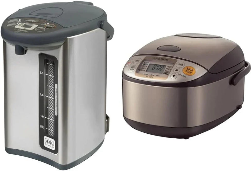 Water heater and hot water dispenser, capacity 135 ounces, stainless steel gray H4