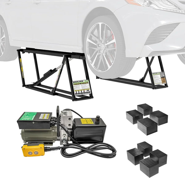 5000TL Portable Car Lift – ALI Certified 5,000 lb Capacity with 110V Power Unit, Compact Alternative to a 2-Post Car Lift for Garage, Home Mechanics, DIY Auto Repair, or Shop Use M6
