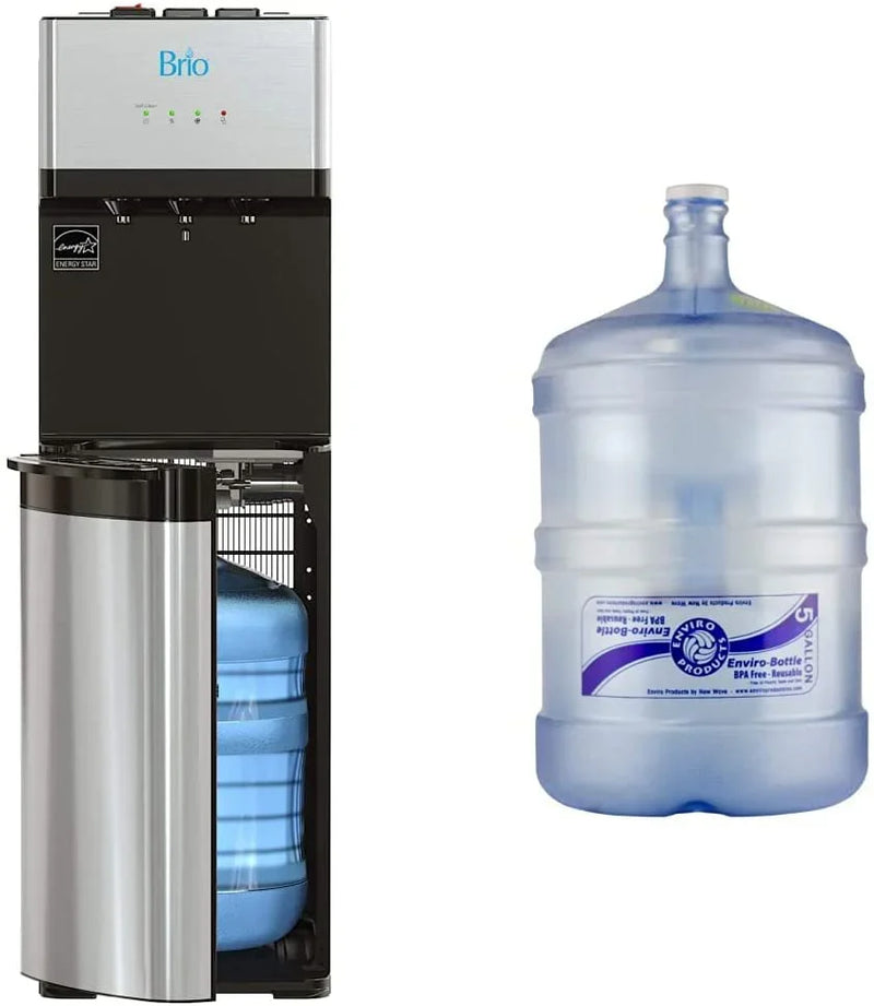 Brio Self Cleaning Bottom Loading Water Cooler Water Dispenser 3 Temperature Settings P0