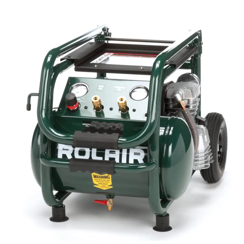 5.3 Gallon Electric Wheeled Portable Compressor for tires & tools O8