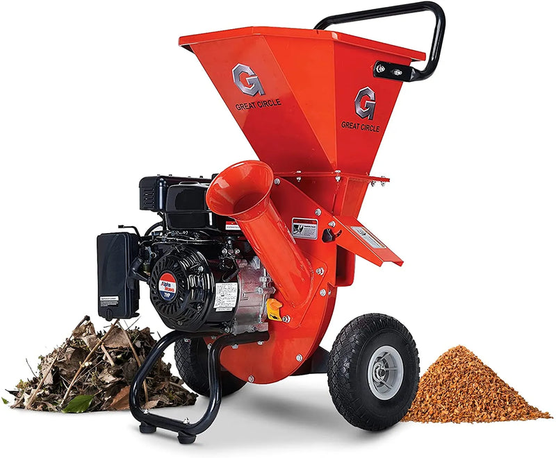 Wood Chipper Shredder Mulcher Heavy Duty Gas Powered G3