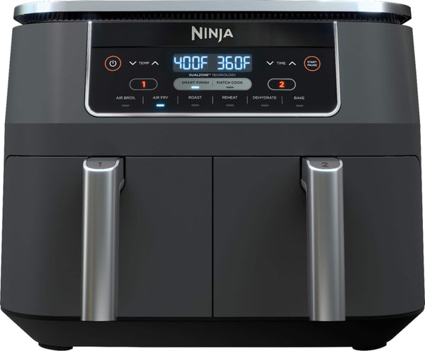 Ninja Foodi DualZone 6-in-1 8-Qt Air Fryer – Black A2