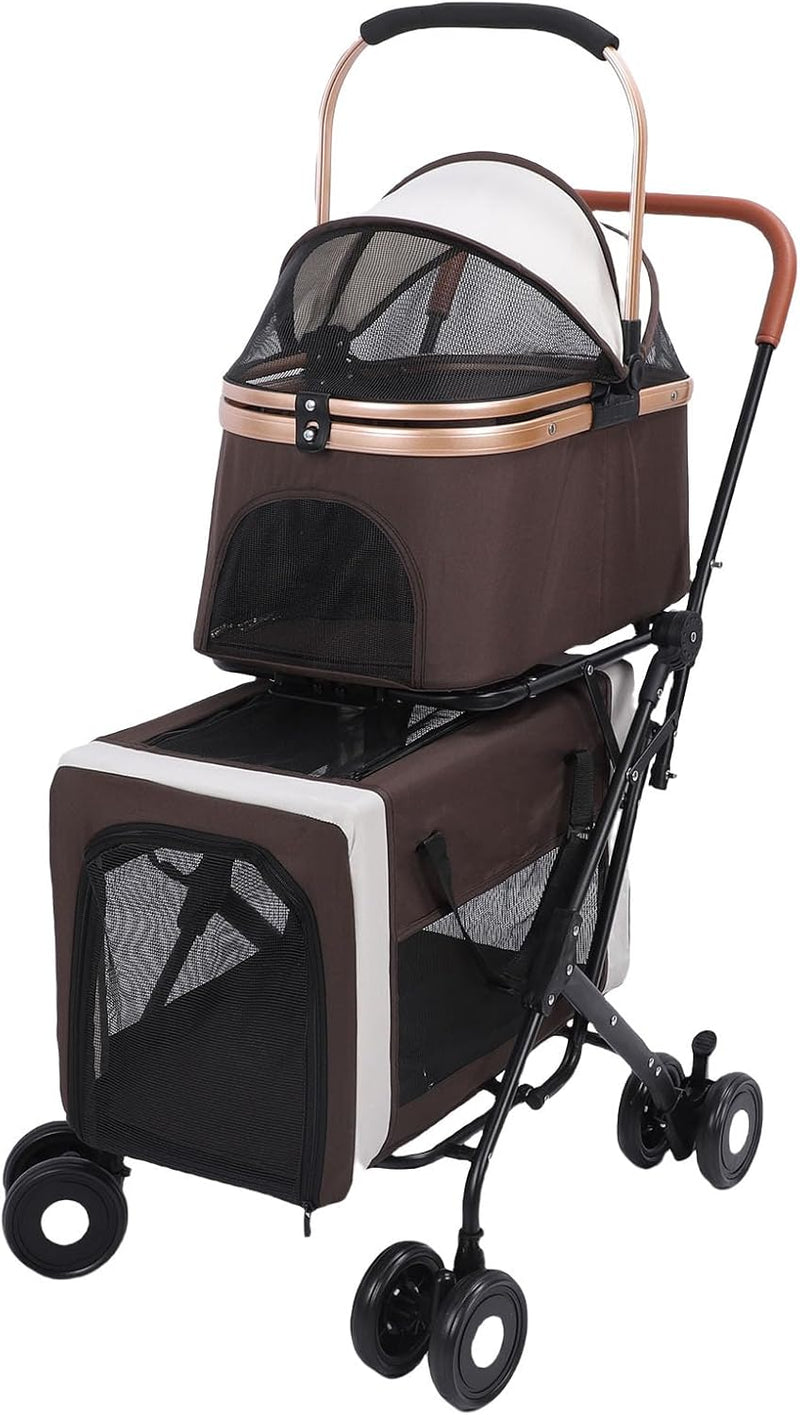 Pet cart, a three-in-one foldable pet travel backpack, suitable for small to medium-sized dogs and cats A7