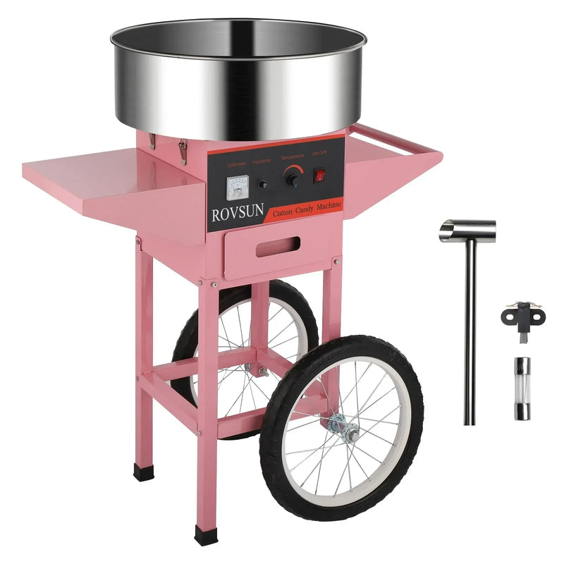 21 Inch Cotton Candy Machine Cart H4