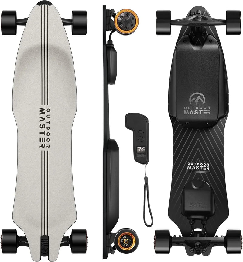 Caribou Electric Skateboard – 32 MPH, 26 Mile Range, Dual 1000W Motors, Longboard for Adults & Teens, 6-Month Warranty A2